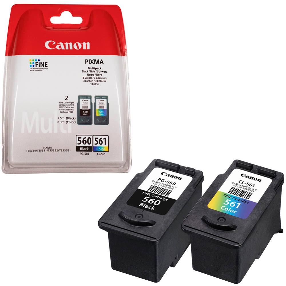 Canon PG540 Original Druckerpatrone Black, 8 ml, für 180 Seiten bei 5% Deckung