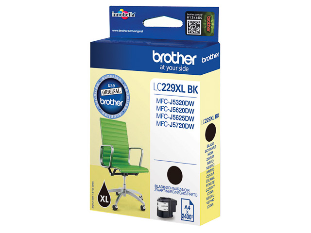 Brother LC229XL BK, Original Druckerpatrone Black