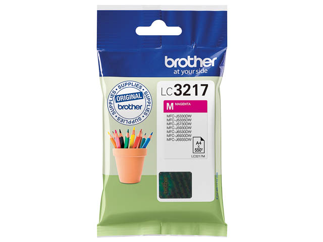 Brother LC3217M, Original Druckerpatrone Magenta