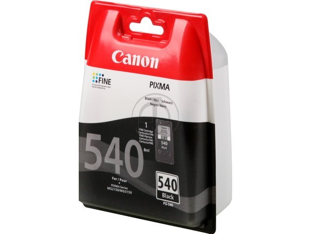 Canon PG540 Original Druckerpatrone Black, 8 ml, für 180 Seiten bei 5% Deckung